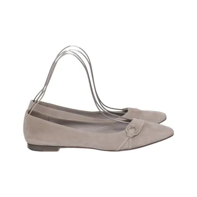 Ballet flats (Gray) from Loro Piana Suede