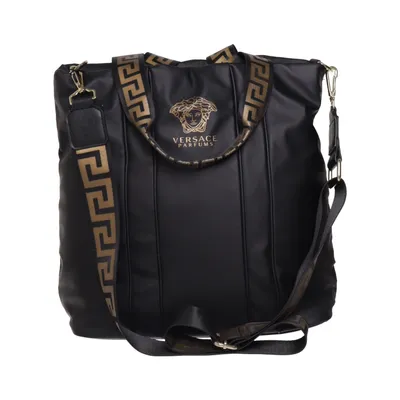 Handväska (Svart, Guldfärgad) från Versace Parfums