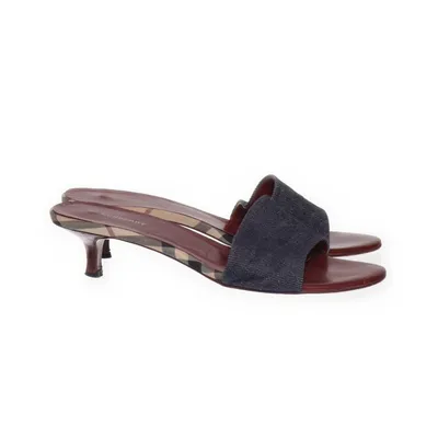 Muiltjes (Blauw, Bruin, Meerkleurig) van Burberry Leer