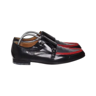 Monk strap shoes (Tricolor Double Monk Strap) from Gucci