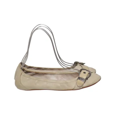 Ballerinasko (Beige) fra Dior Læder