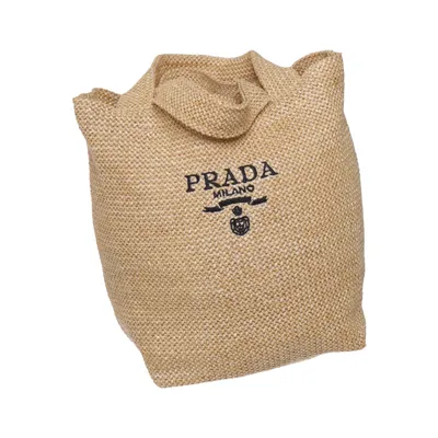 Canvas tas (Beige) van Prada Katoen, Polyester
