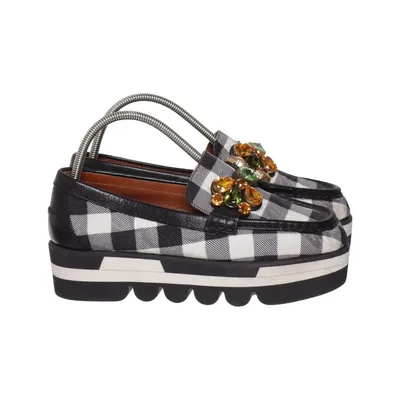Loafers (Zwart, Wit) van Dolce & Gabbana Leer