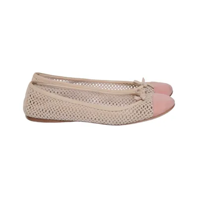 Ballerinaskor (Beige, Rosa) från Prada Skinn