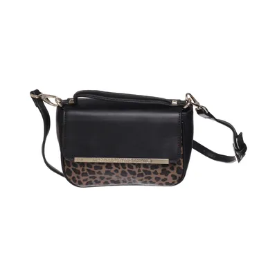 Schoudertas (Zwart, Bruin) van Cavalli Class Polyester, Polyurethaan