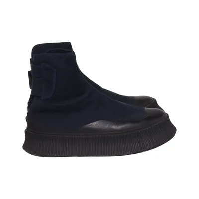 Enkellaarzen (Blauw, Zwart) van Jil Sander