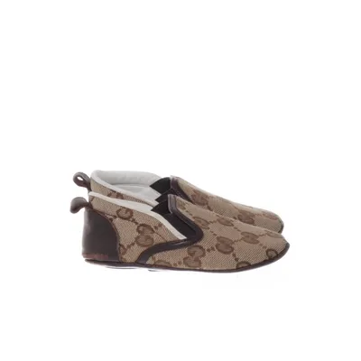 Baby slofjes (Canvas) van Gucci Leer