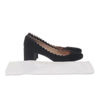 High heels (Black) from Chloé Suede