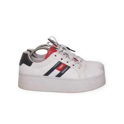 Sneakers (Vit) från Tommy Hilfiger Jeans Skinn