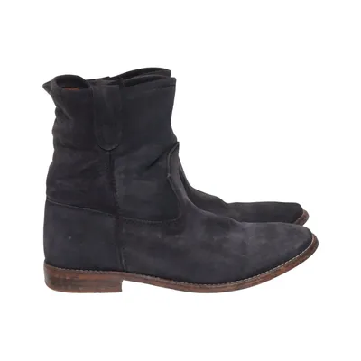 Enkellaarzen (Blauw) van Isabel Marant Leer