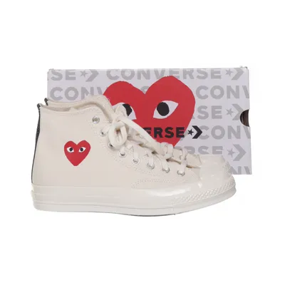 Tygskor (Beige, Flerfärgad) från Comme des Garçons PLAY x Converse
