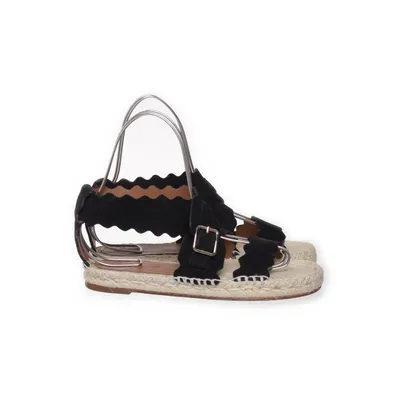 Espadrilles (Schwarz, Beige) von Chloé