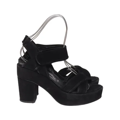 High heel sandals (Black) from Opening Ceremony Leather