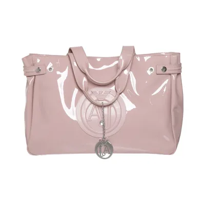 Håndtaske (Pink) fra Armani Jeans Polyester, Viscose