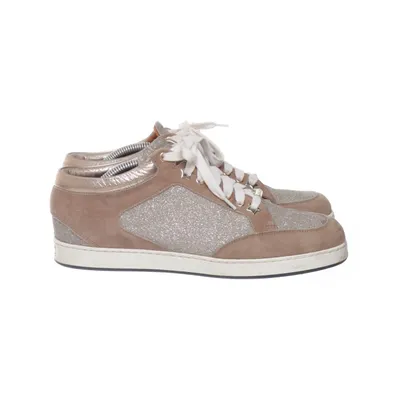 Sneakers (Beige, Goud) van Jimmy Choo