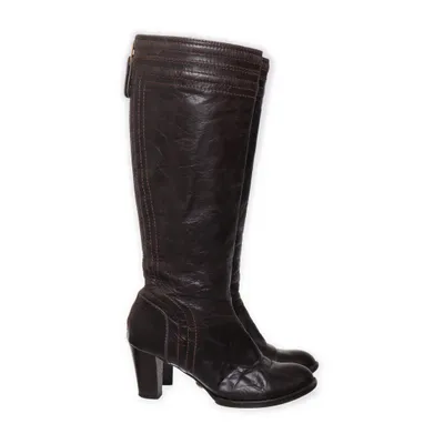 Bottes (Marron) de Chloé Cuir