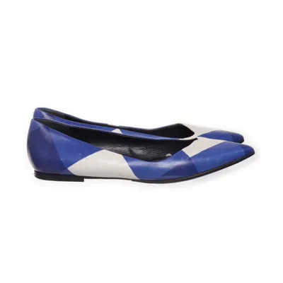 Ballerinaskor (Blå, Vit) från Balenciaga Skinn