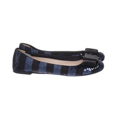 Ballet flats (Black, Blue) from Prada