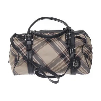 Axelremsväska (Brun, Flerfärgad) från Belstaff Bomull, Skinn