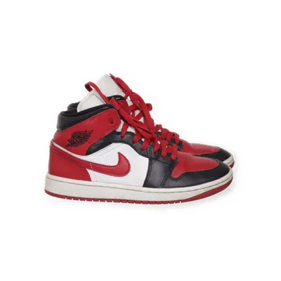Baskets (1 Mid) de Nike Air Jordan Cuir