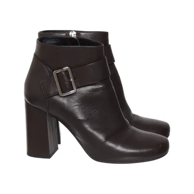 Heeled boots (Brown) from Prada Leather