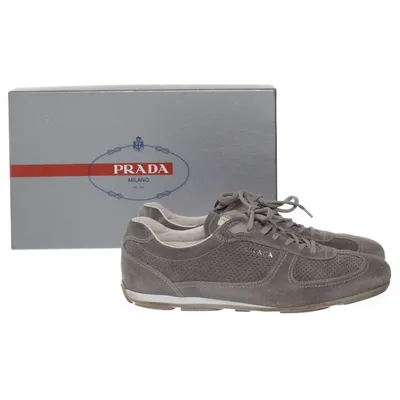 Sneakers (Grå) från Prada Linea Rossa Mocka