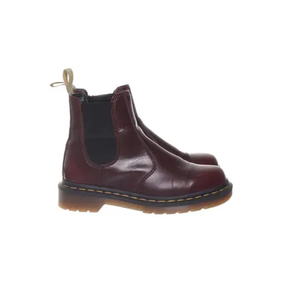 Bottines Chelsea (Rouge) de Dr. Martens