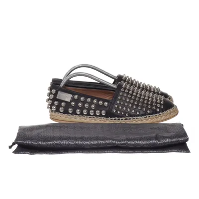 Espadrillos (Svart, Silverfärgad) från Philipp Plein Skinn