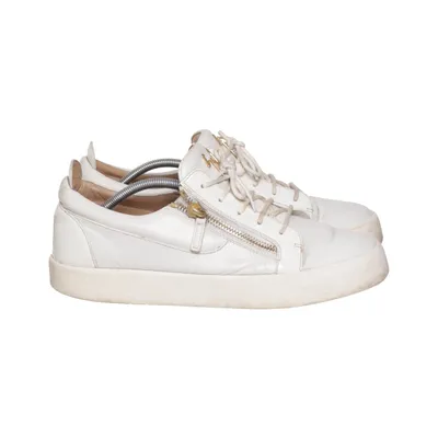Baskets (Blanc) de Giuseppe Zanotti Cuir