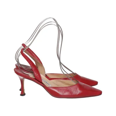 Sandales à talons hauts (Vintage) de Manolo Blahnik Cuir