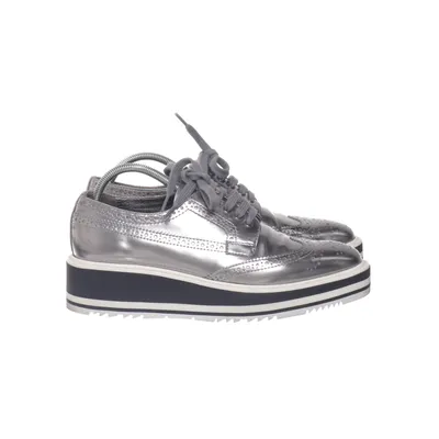 Brogue (Zilver) van Prada Leer