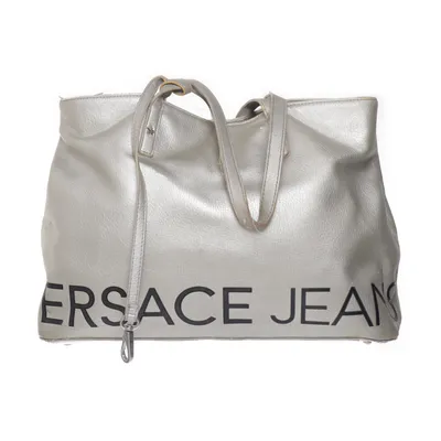 Handväska (Silverfärgad) från Versace Jeans Polyester, Polyuretan