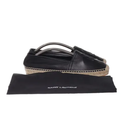 Espadrilles (Monogram Saint Laurent Espadrilles) van Saint Laurent Leer