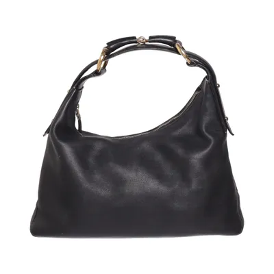 Handtas (Horsebit) van Gucci Leer