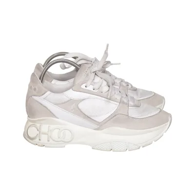 Sneakers (White, Beige) from Jimmy Choo
