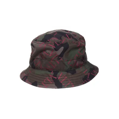 Bucket hat (Bruin, Meerkleurig) van Valentino Garavani Polyamide, Acryl, Viscose, Katoen