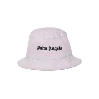 Buckethatt (Vit, Rosa) från Palm Angels
