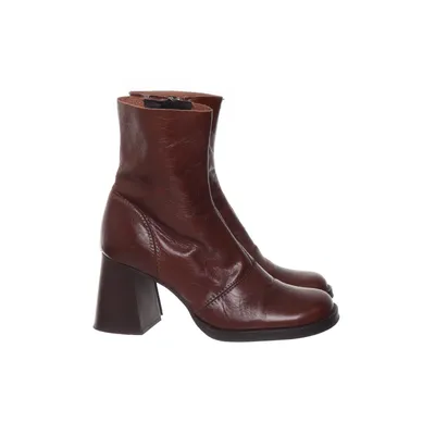 Heeled boots (Brown) from Jonak Leather