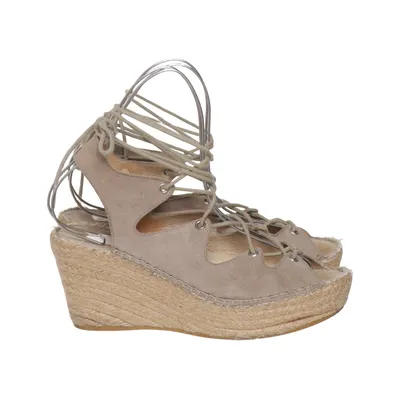 Chaussure compensées (Beige) de Vidorreta Cuir
