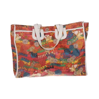 Sac de plage (Rouge, Multicolore) de Dolce & Gabbana Beachwear Coton