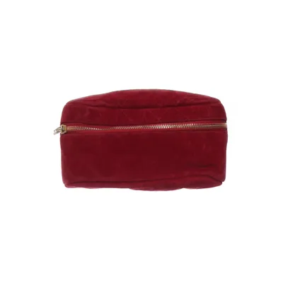 Heuptasje (1991 Vintage Red Velvet Quilted Medallion) van Chanel Leer