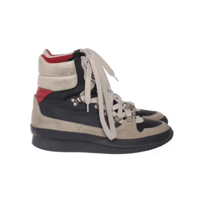 Snørestøvler (Brendta High Top Sneakers ) fra Isabel Marant Ruskind, Polyester