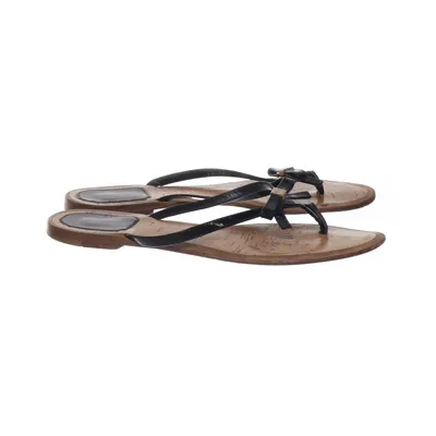 Teenslippers (Zwart) van Dior Leer
