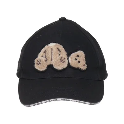 Casquette de baseball (Noir) de Palm Angels Acrylique, Coton, Polyester, Laine