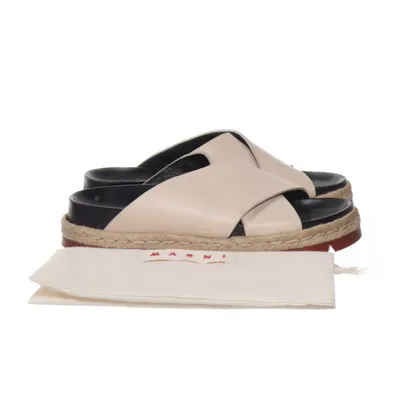 Sandaler (Beige) från Marni Skinn