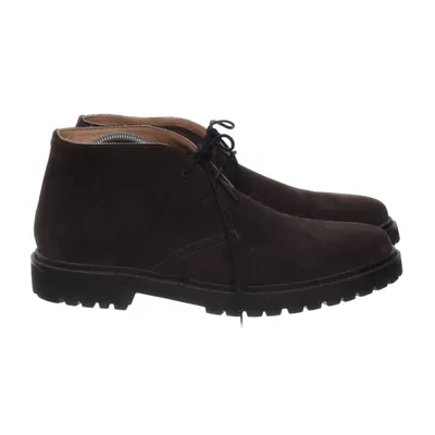 Desert Boot (Braun) von Armani Collezioni Wildleder