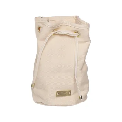Toilet bag (Beige) from Chloé Parfum Cotton, Polyester