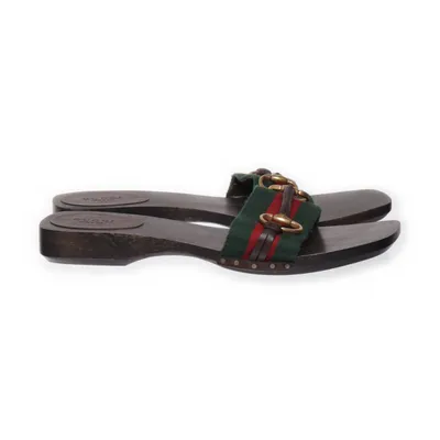 Slip-ins (Brun, Grön, Röd) från Gucci