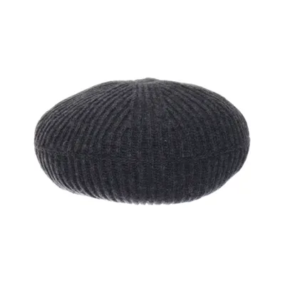 Baret (Zwart) van Lis Bonne Atelier Merinowol