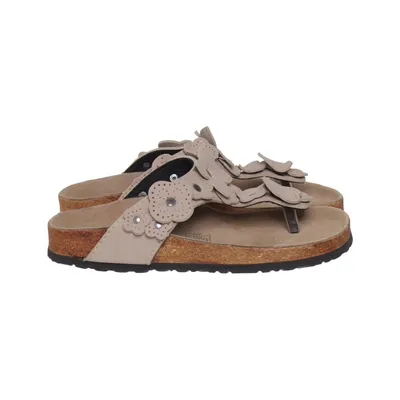 Sandals (Beige) from Bioline Leather